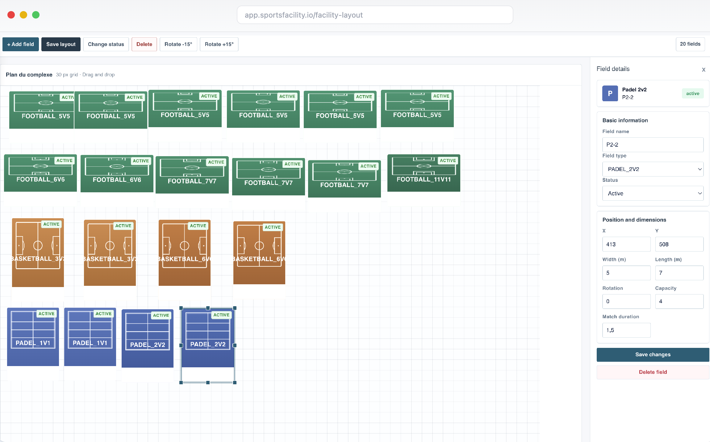 Anlagenlayout visuell gestalten